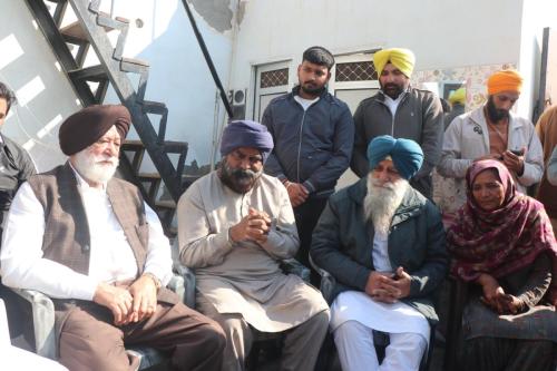 SDBCT given assistance to Georgia accident victim Maninder Kaur's family in Mansa