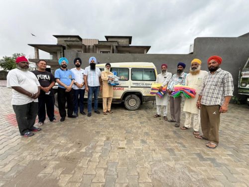 100 Quintals of Relief: Sarbat Da Bhala Delivers Fodder to Flood-Hit Villages.