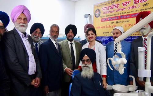 Sarbat da Bhala Charitable Trust opened Sunny Oberoi Dental Center at Gurudwara Singh Sabha