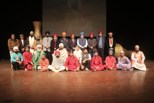 “In loving memory of Sardar Pritam Singh Oberoi Ji, a special show of the play ‘Hind Di Chadar’ at Tagore Theatre, Chandigarh.”