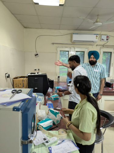 Surprise Inspection Conducted at Guru Nanak Dev University Sunny Oberoi Lab, Amritsar