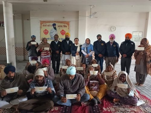 SDBCT Distributes Monthly Pensions to 62 Families and Provides Critical Medical Aid in Mallanwala & Zira