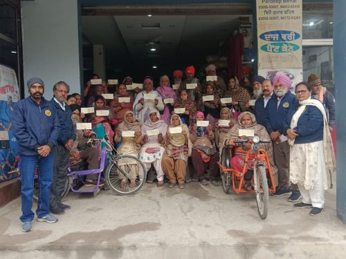 SDBCT Distributes Monthly Pensions to 62 Families and Provides Critical Medical Aid in Mallanwala & Zira