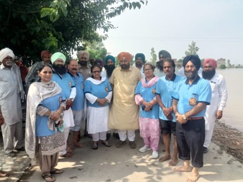 Sarbat Da Bhala Charitable Trust Rushes to Aid Flood Victims in Ferozepur