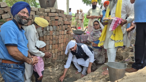 Sarbat Da Bhala Trust Begins Rebuilding Flood-Damaged House in Ferozepur