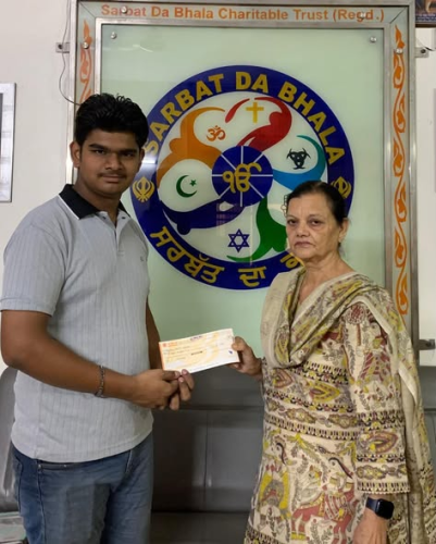Sarbat Da Bhala Trust Awards ₹8,000 Scholarships to Patiala Students