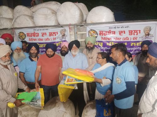 Dr. S. P. Singh Oberoi Delivers Aid to Firozepur Flood Victims.