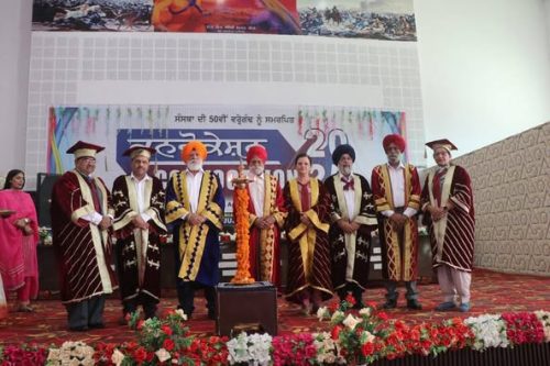 Dr. Oberoi Motivates Bela Graduates, Announces Scholarships
