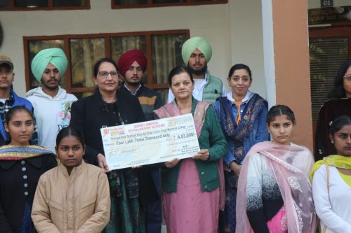 Sarbat Da Bhala Trust Donates ₹4.03 Lakh in Scholarships at AMSSJS Memorial College, Bela
