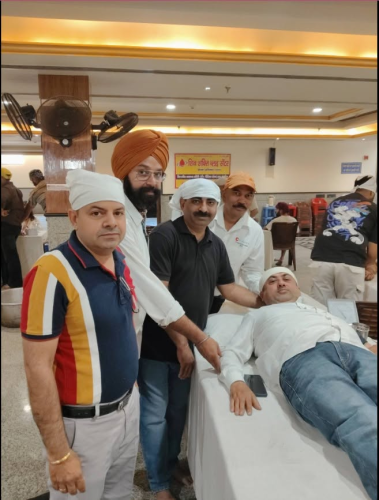 Sarbat Da Bhala Trust Organizes Blood Donation Camp in Fatehabad; 80 Donate