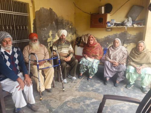 SDBCT given assistance to Georgia accident victim Amrinder Kaur's family in Rajpura