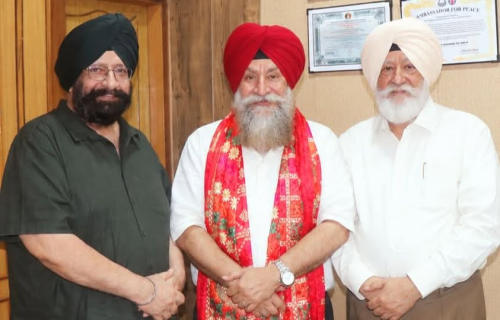 Dr. Sarbjinder Singh Appointed Guru Nanak Dev University Professor of Eminence Felicitated by S.P. Singh Oberoi