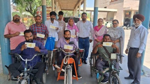 Sarbat Da Bhala Trust Distributes Monthly Financial Aid Checks in Firozpur