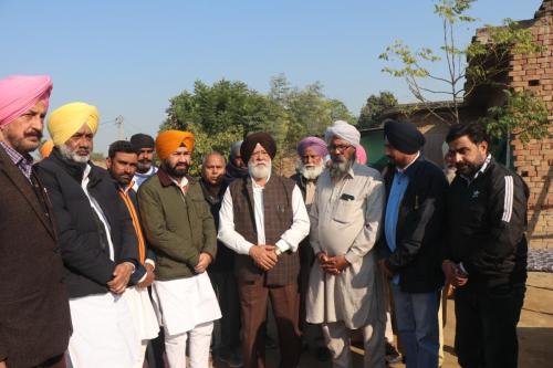 SDBCT given assistance to Georgia accident victim Harvinder Singh's family in Mansa