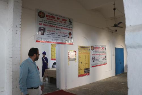 Sarbat Da Bhala Trust Chairman Sardar SP Oberoi inaugurated the Sunny Oberoi Clinical Laboratory and Diagnostic Centre at Gurdwara Langar Bunga Mastuana Sahib Talwandi Sabo, Bathinda